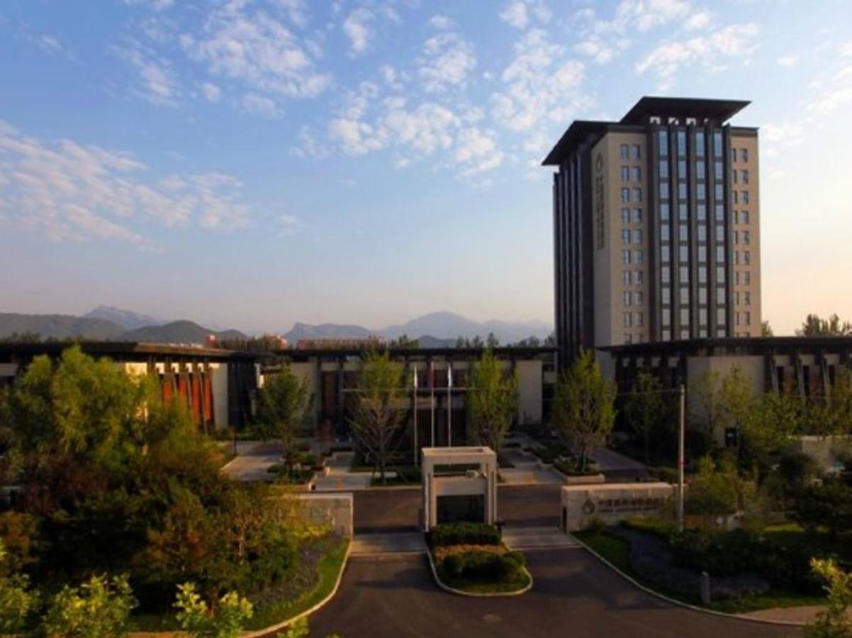 Zhongjian Yanqi Lake View Hotel Peking Exterior foto
